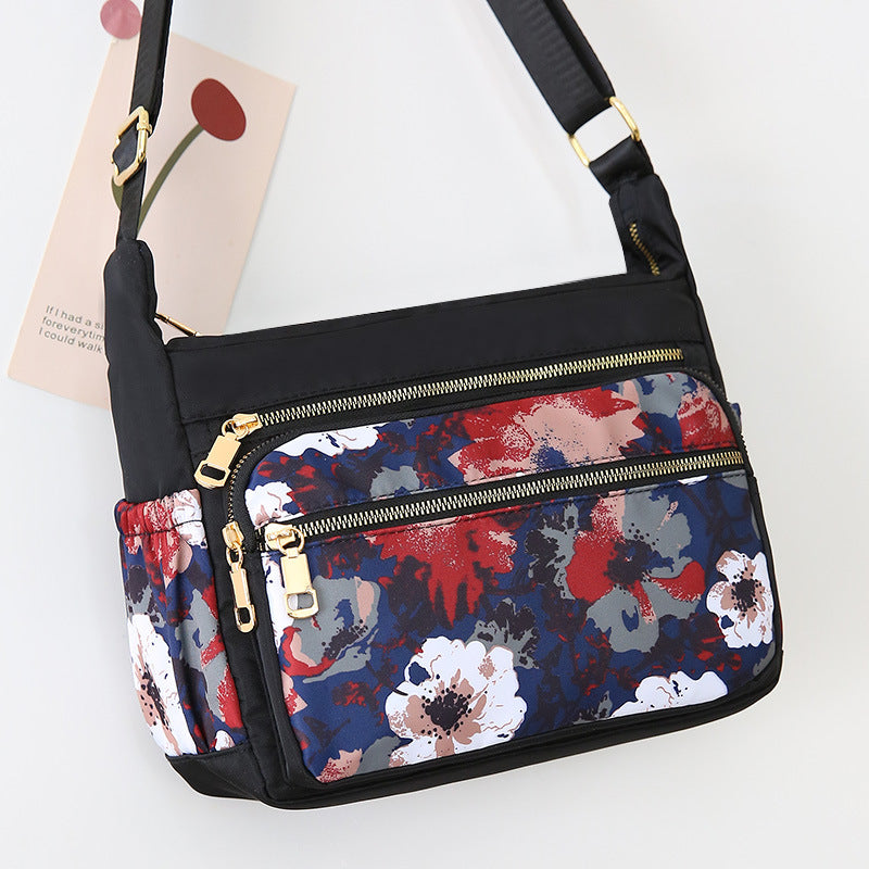 Women's Fashion Nylon Cloth Mummy Canvas Stall Shoulder Bags