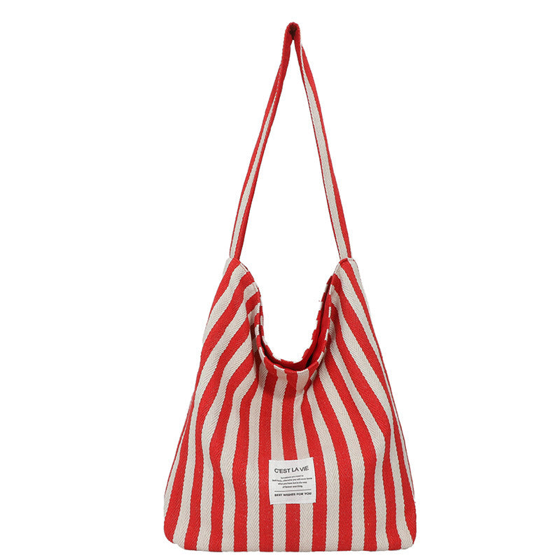 Korean Style Artistic Design Double-sided Summer Shoulder Bags