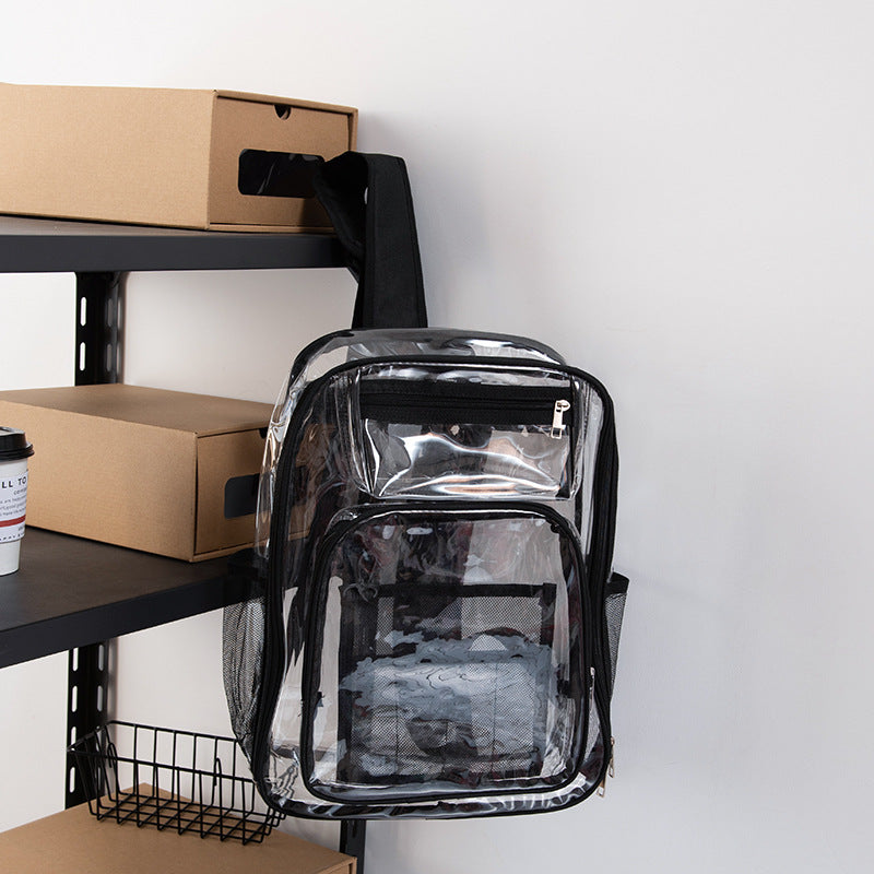 Comfortable Attractive Beautiful Large Capacity Transparent Backpacks