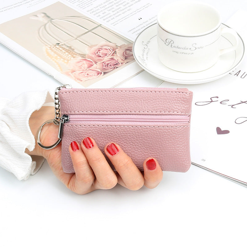 Women's Korean Mini Fashion Thin Short Coin Purses