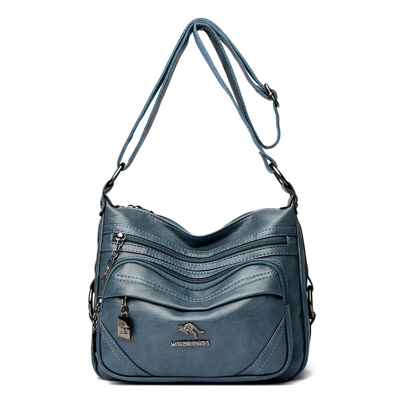 Kangaroo For Mom Fashion Grandma Large Crossbody Bags