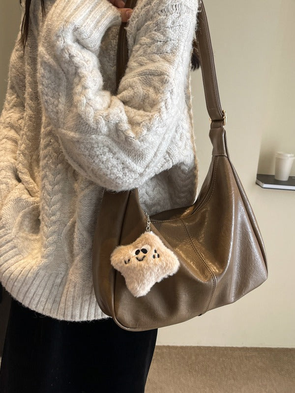Women's Retro College Style Leisure Large Crossbody Bags