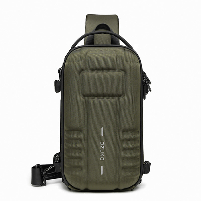 Attractive Men's Hard Shell Function Tactics Men's Chest Bags