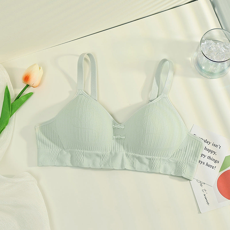 High School Fixed Sweet Underwear Female Everyday Bras