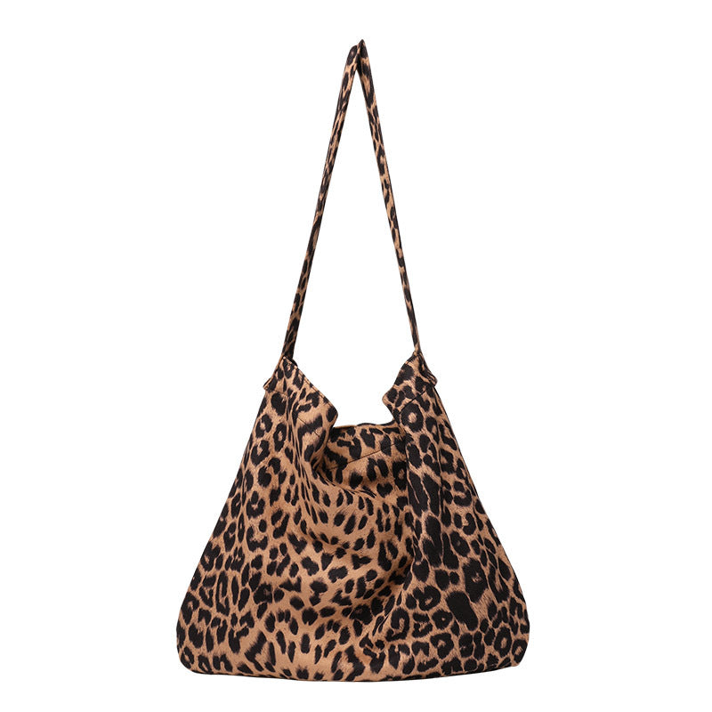 Canvas Niche Retro Easy Matching Underarm Crossbody Bags
