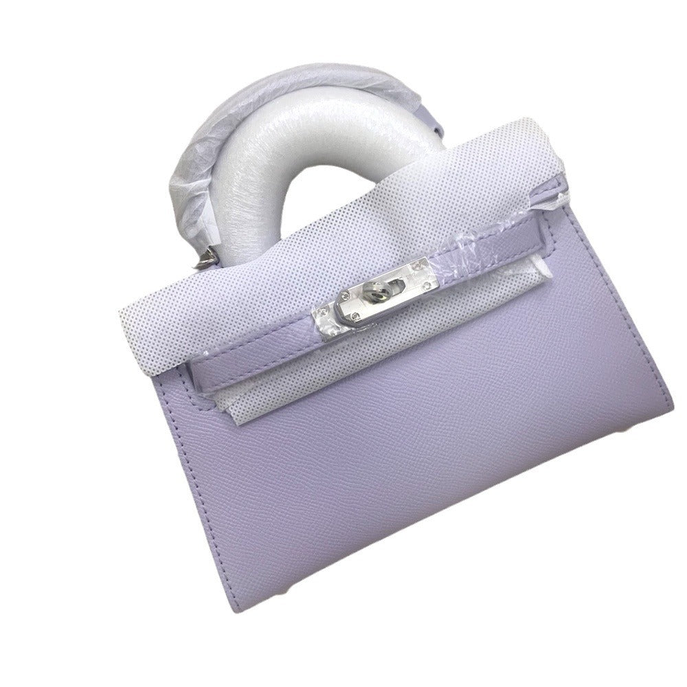Women's Trendy Genuine Leather Fashionable Kelly Handbags