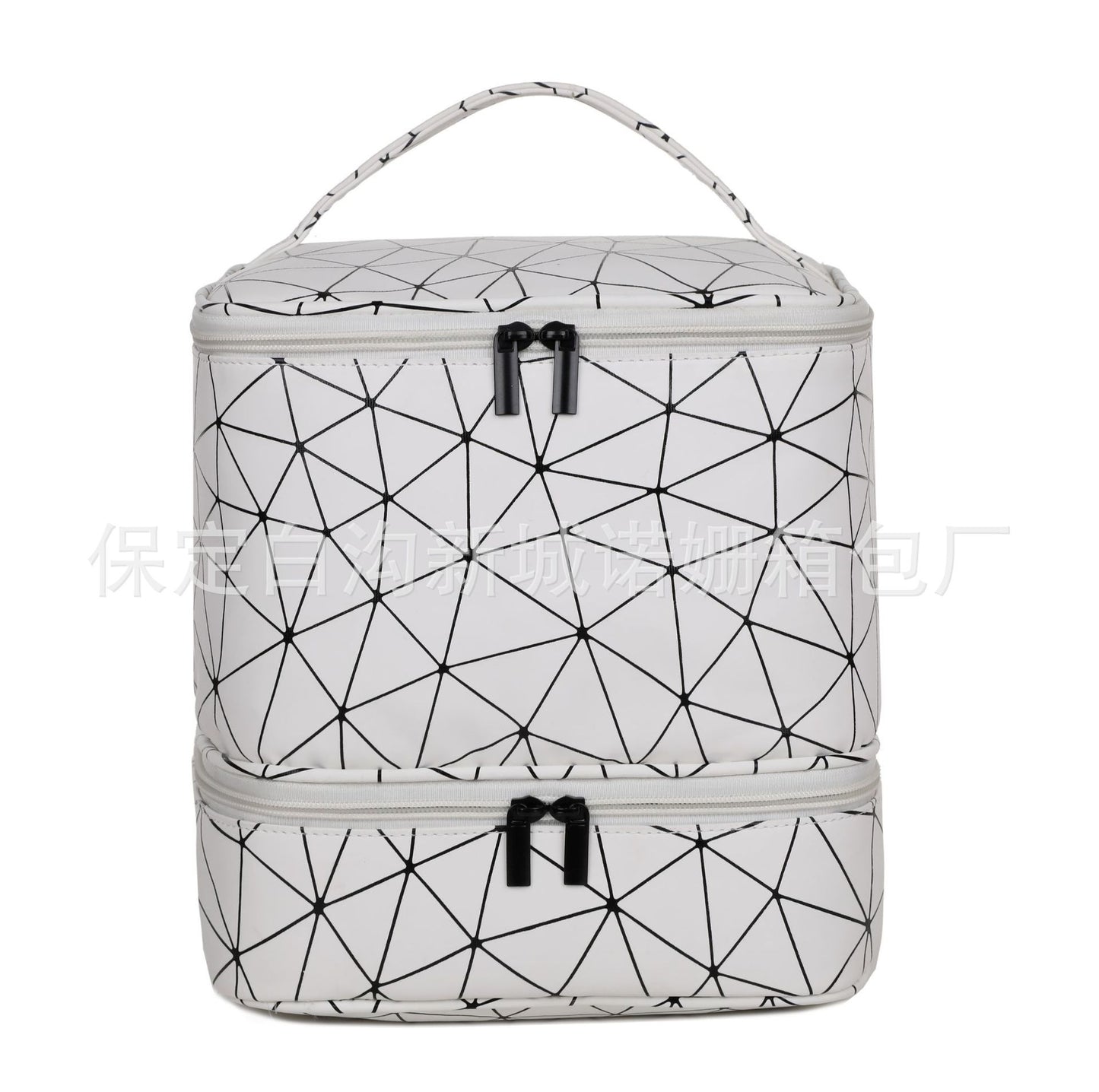 Capacity Wash Female Stylish Portable Nail Cosmetic Bags