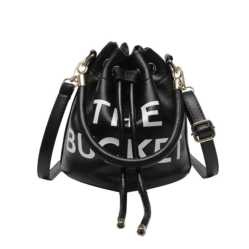 Slouchy Women's Glamorous Fashion Popular Letter Shoulder Bags