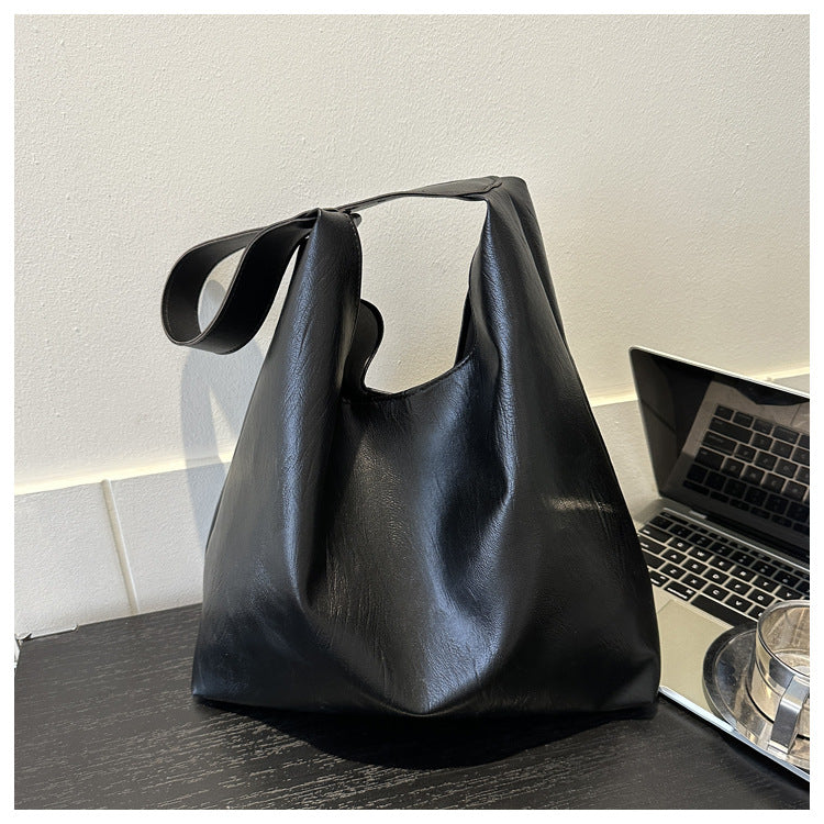 Women's Large Capacity Winter Korean Texture Trendy Shoulder Bags