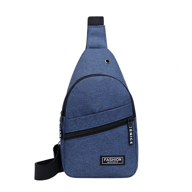 Men's New Slouchy Classy Oxford Cloth Men's Chest Bags