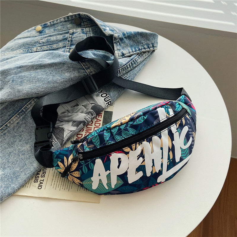 Women's & Men's & Trendy Motorcycle Korean Style Men's Chest Bags