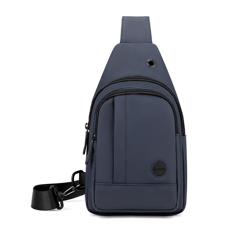 Men's Creative Daily Korean Nylon Waterproof Men's Chest Bags