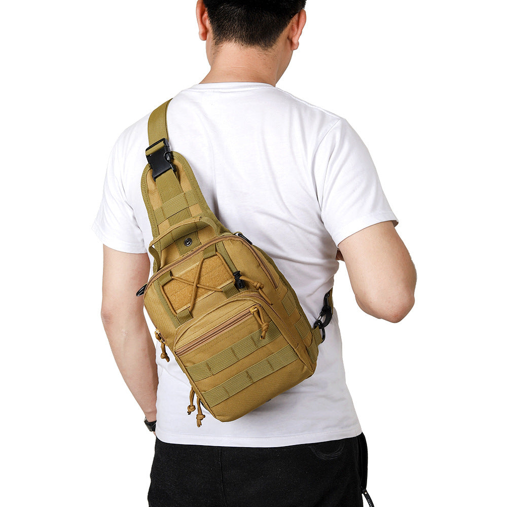 Men's Military Fans Camouflage Multifunctional Unisex Men's Chest Bags