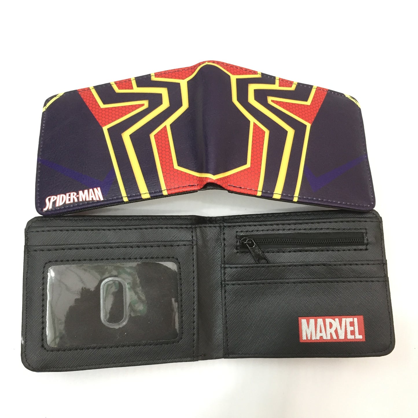 Men's Heros Short Black Spider Green Less Ladies Wallets