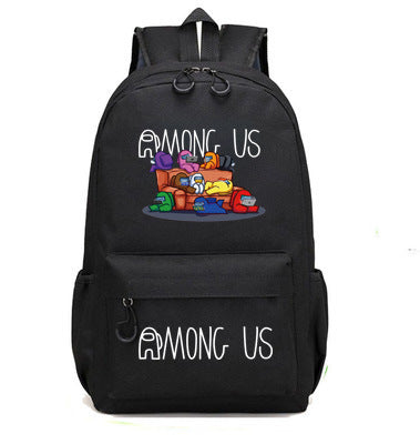 Children's Among Primary Space Werewolf Killing Surrounding The Backpacks