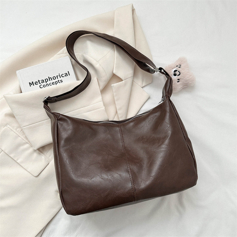 Retro Niche Commuter Winter Female Korean Shoulder Bags