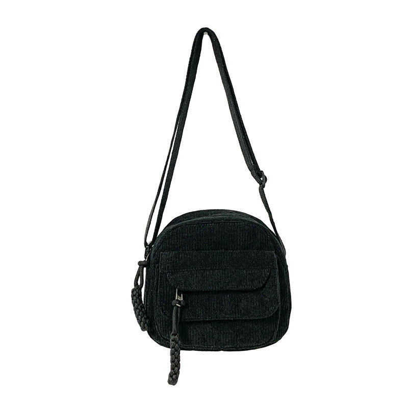 Spring Fashion Solid Color Camp Cloth Crossbody Bags