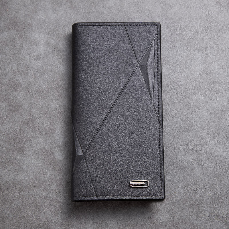 Men's Thin Soft Leather Large Capacity Multiple Men's Wallets