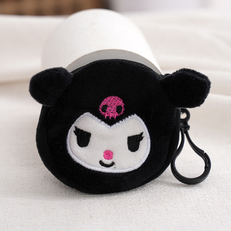 Cartoon Plush Big Ears Dog Gift Coin Purses