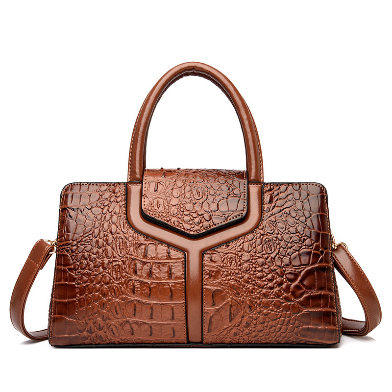 Women's Light Luxury Leather Cowhide Chinese Style Handbags