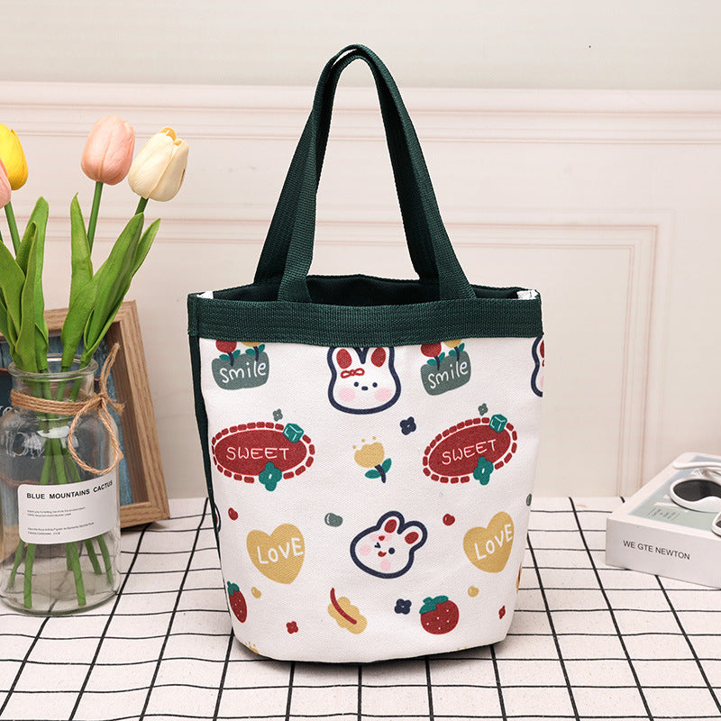 Gift Full Moon Cute Cartoon Lunch Handbags