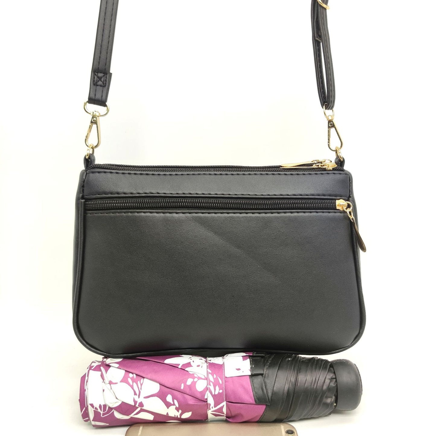 Women's Double Layer Embroidered Fashion Mom Shoulder Bags