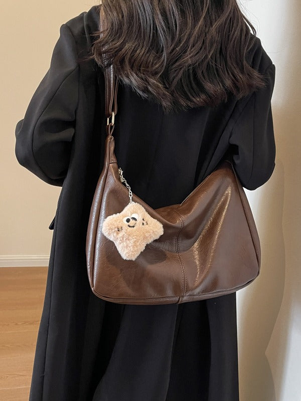 Women's Retro College Style Leisure Large Crossbody Bags