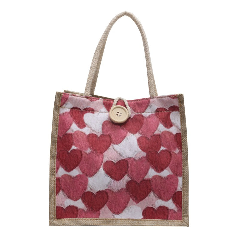 Lunch Box Female Summer Outing Hand Handbags