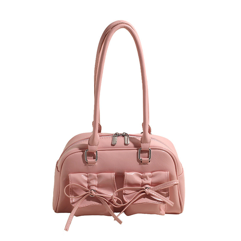 Women's & Men's Trendy Niche Baguette Portable Bow Hot Shoulder Bags