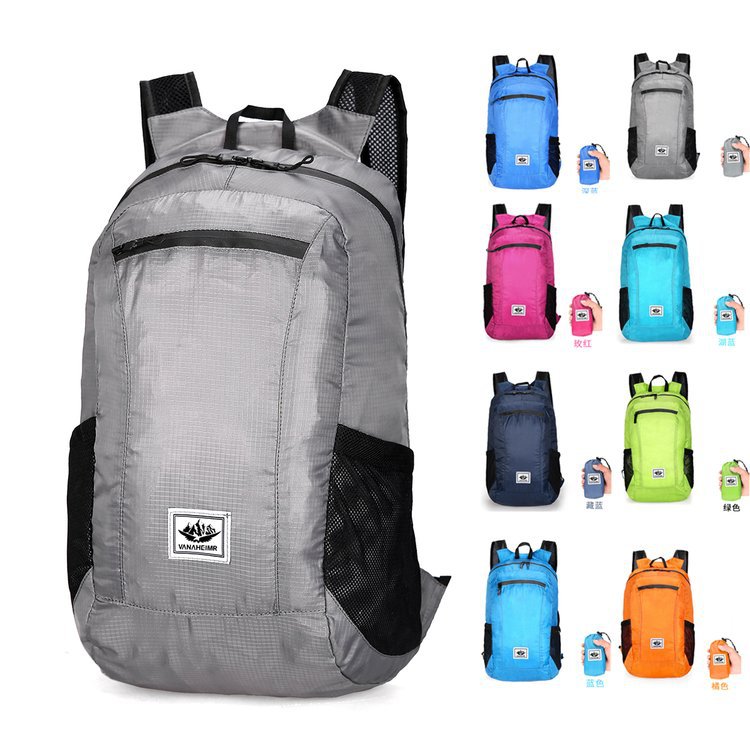 Selected Folding Colorful Large Capacity Lightweight Backpacks
