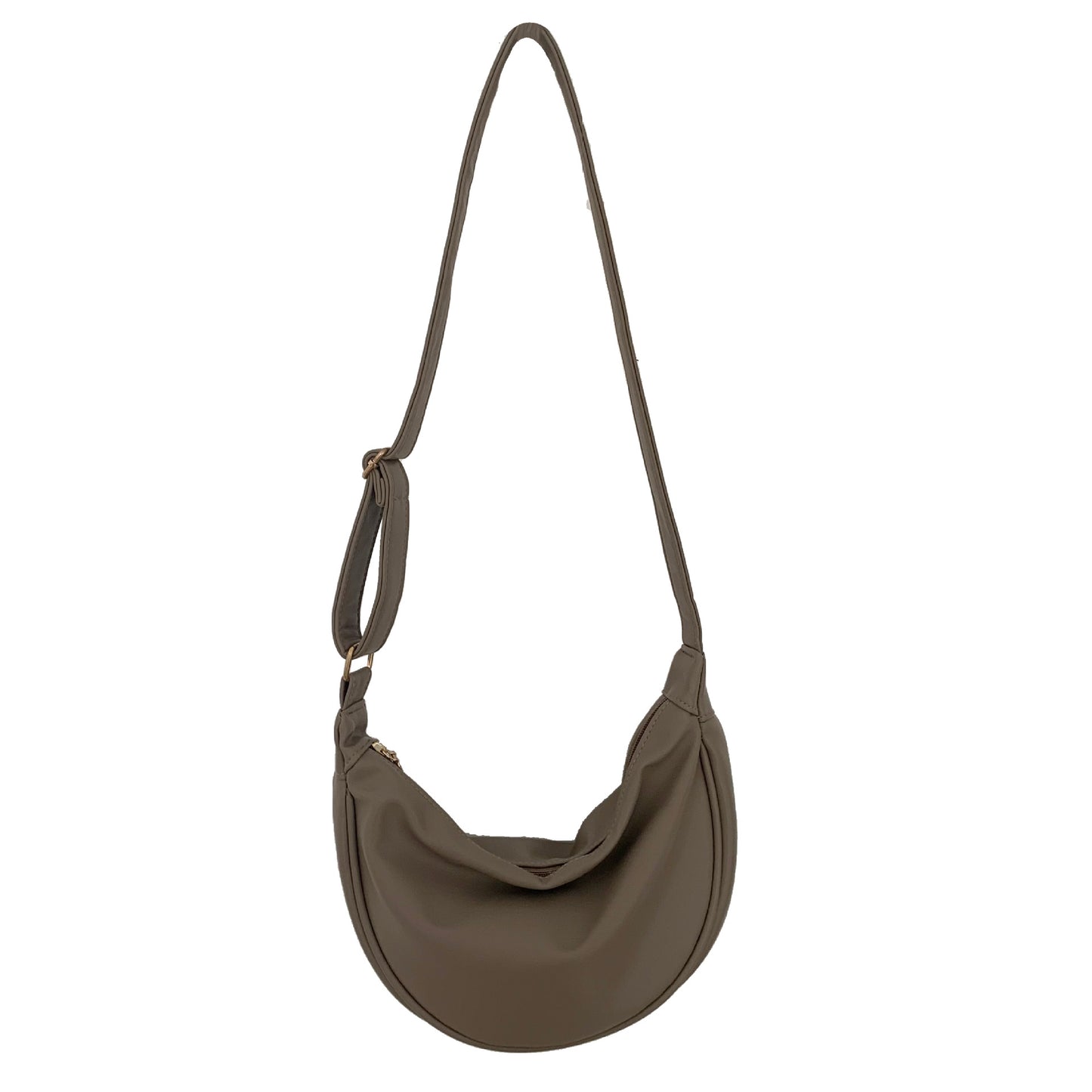 High-grade Soft Leather Dumpling Female Class Korean Crossbody Bags