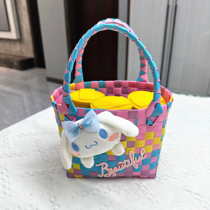 Women's & Children's & Plastic Woven Gift Basket Handbags