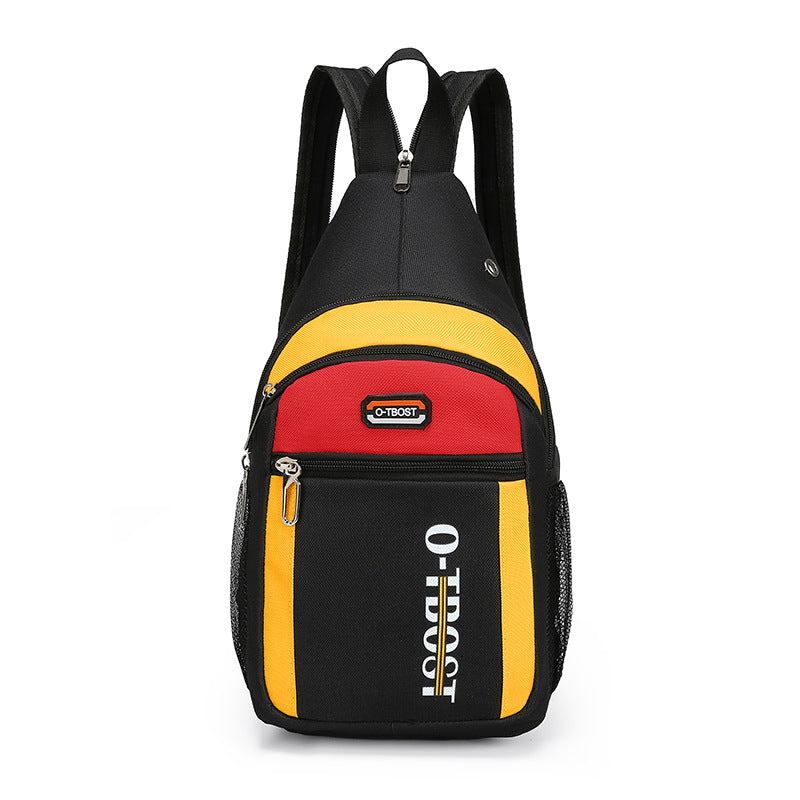 Women's & Men's & Can Two Shoulders Personalized Fashion Men's Chest Bags