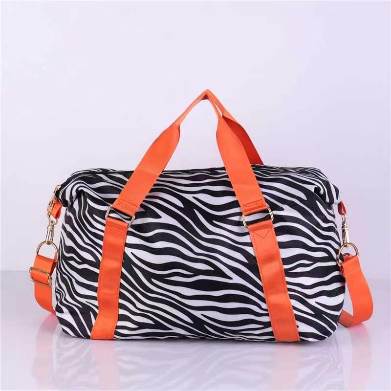 Women's Cows Pattern Fashion Trendy Storage Short Distance Travel Bags