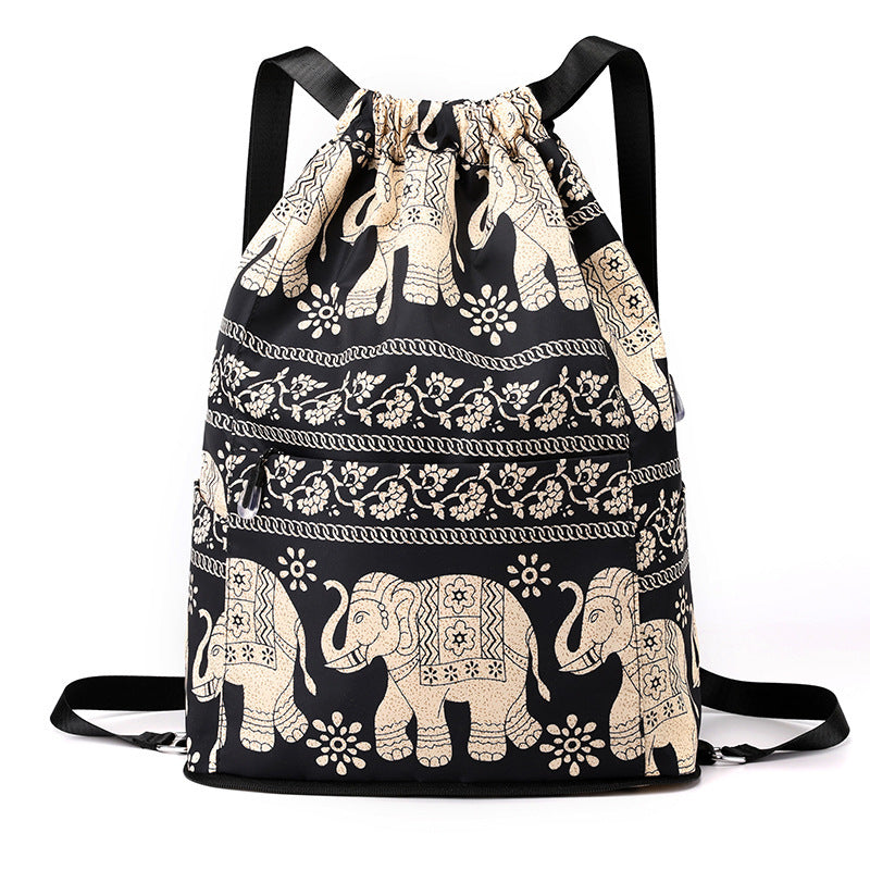 Women's Oxford Cloth Korean Style Fashion Trend Backpacks