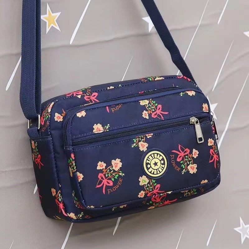 Women's Floral Cloth Stall Night Market Large Crossbody Bags