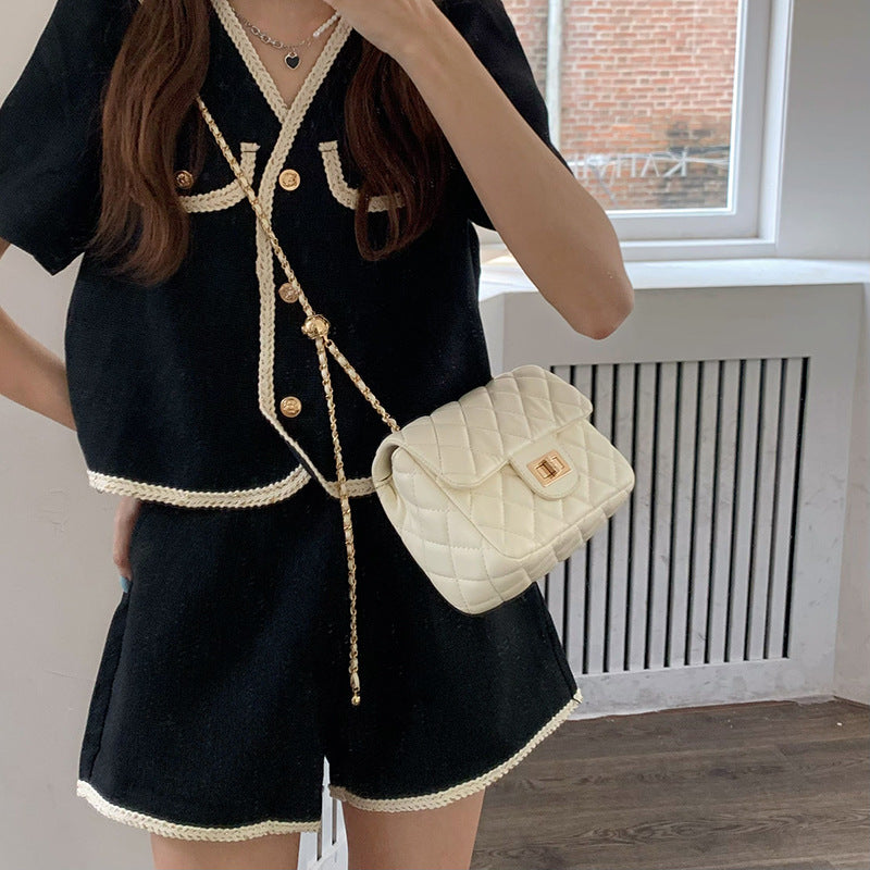 Women's Golden Balls Style Diamond Versatile Chain Bags