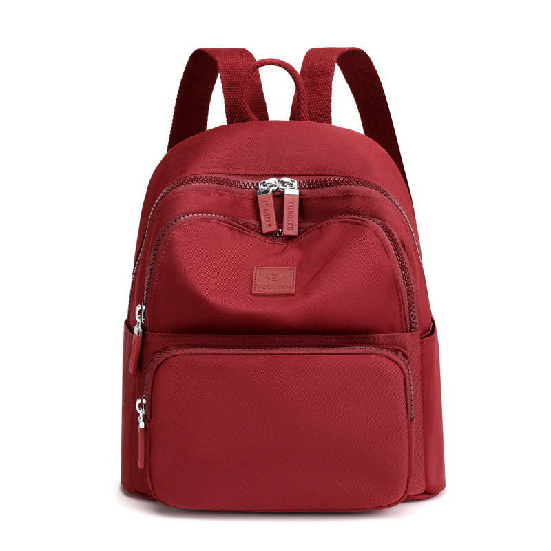 Women's Fashion Solid Color Trendy College Trip Large Backpacks