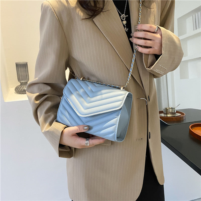 Stylish Women's Design Trendy Fashion Chain Small Square Bags