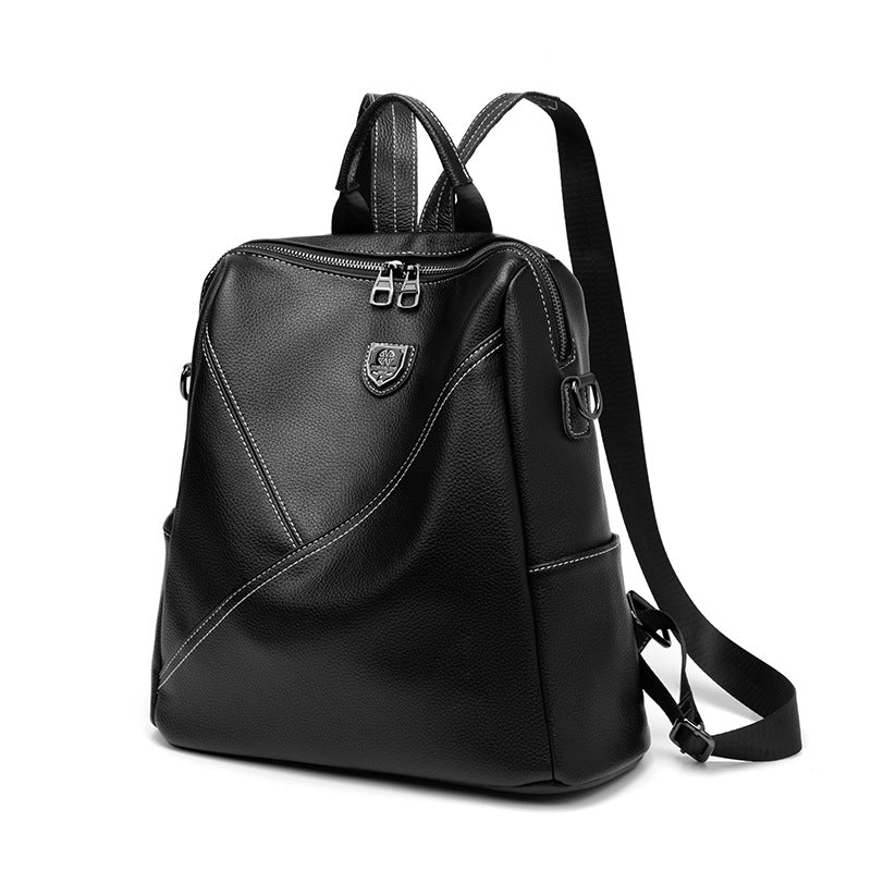 Women's High-grade Leather Fashion Trendy Western Style Super Backpacks