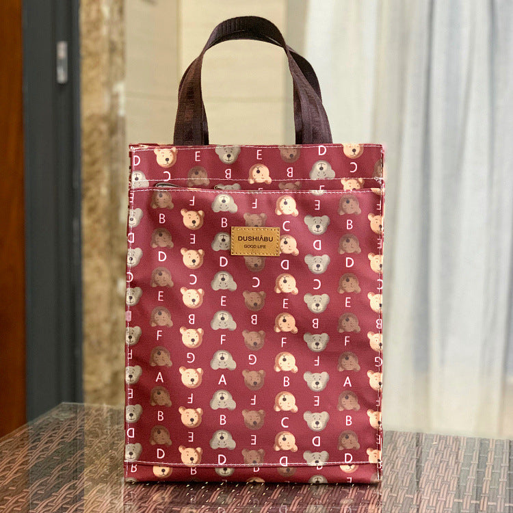 Volume Waterproof Lunch Box Snack Make-up Handbags