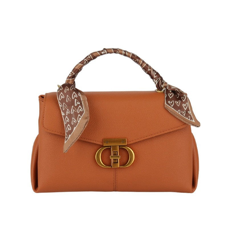 Women's Niche Retro Latch High-grade Fashion Shoulder Bags