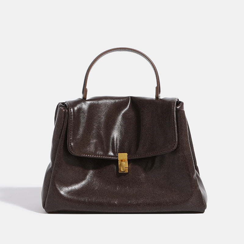 Women's Minimalist Soft Leather High-grade Large Capacity Crossbody Bags