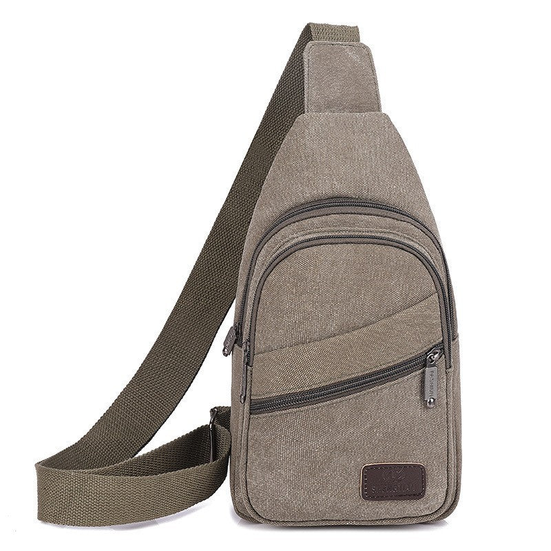 Men's Entity Large Capacity Convenient Canvas Men's Chest Bags