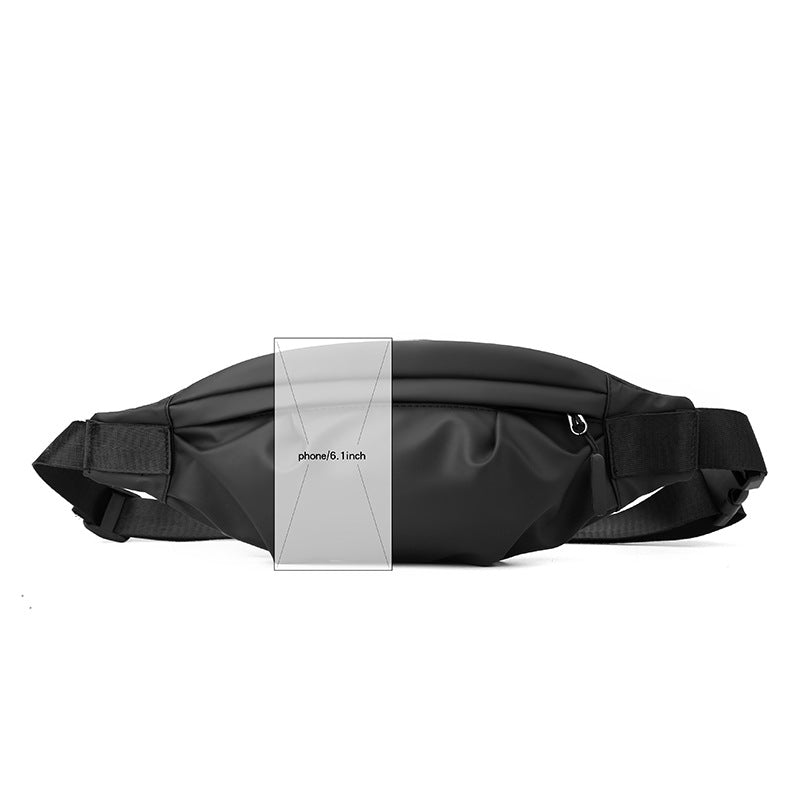 Men's Trendy Cycling Simple Solid Color Bags