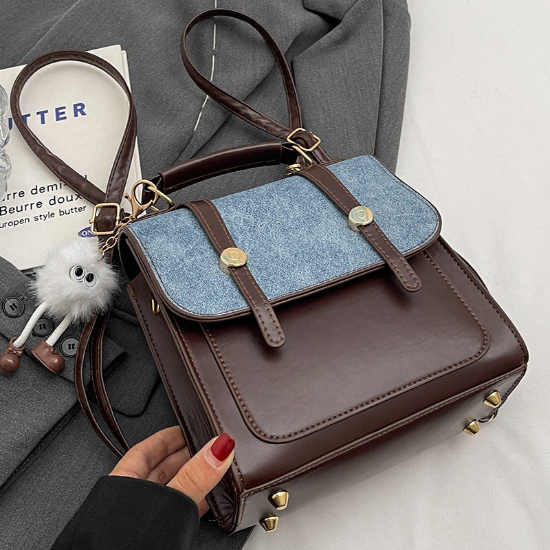 Women's Innovative Attractive Vintage Niche Textured Crossbody Bags