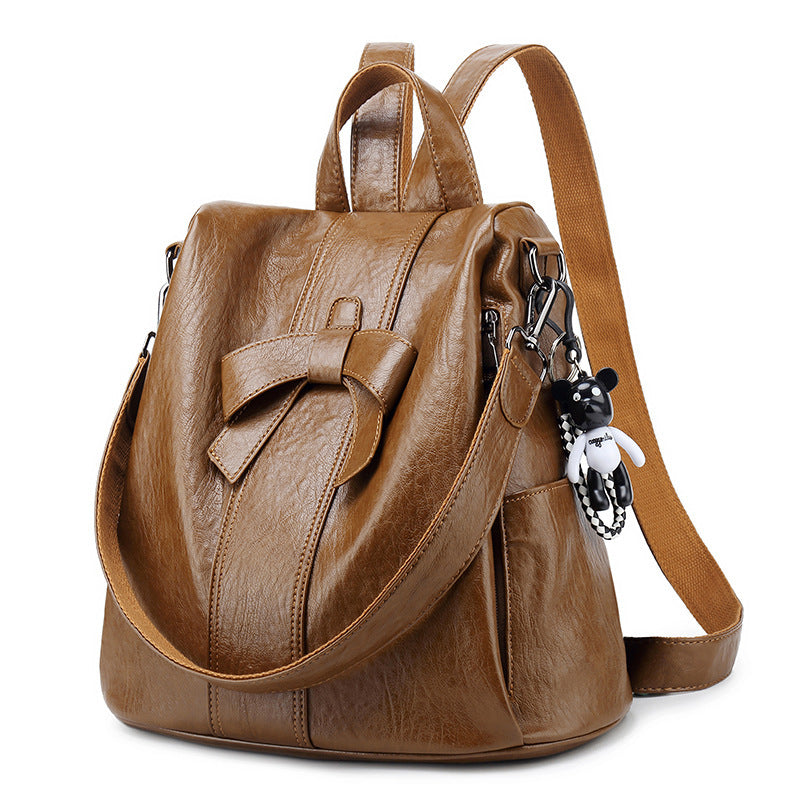 Women's Korean Fashion Multipurpose Cute Bow Backpacks