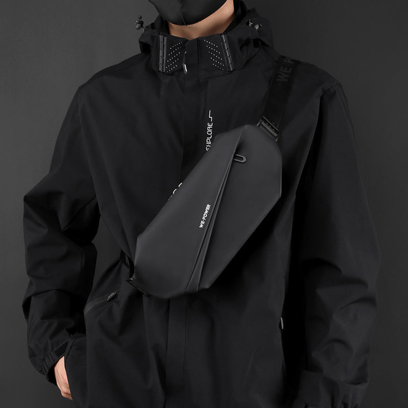 Men's Pretty Trendy Fashion Waterproof Magnetic Men's Chest Bags