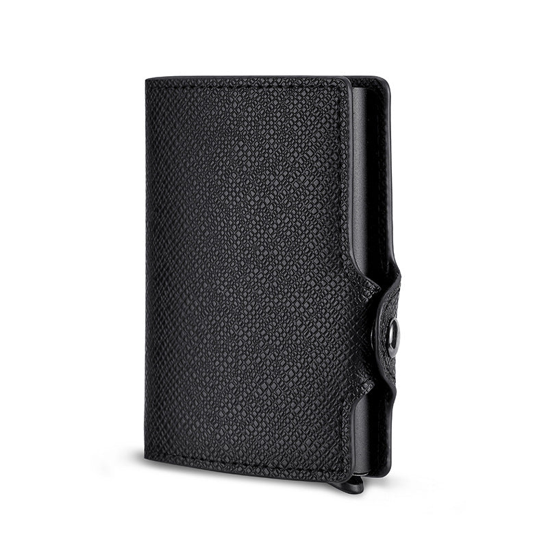 Automatic Pop-up Metal Credit Box Foldable Card Holder