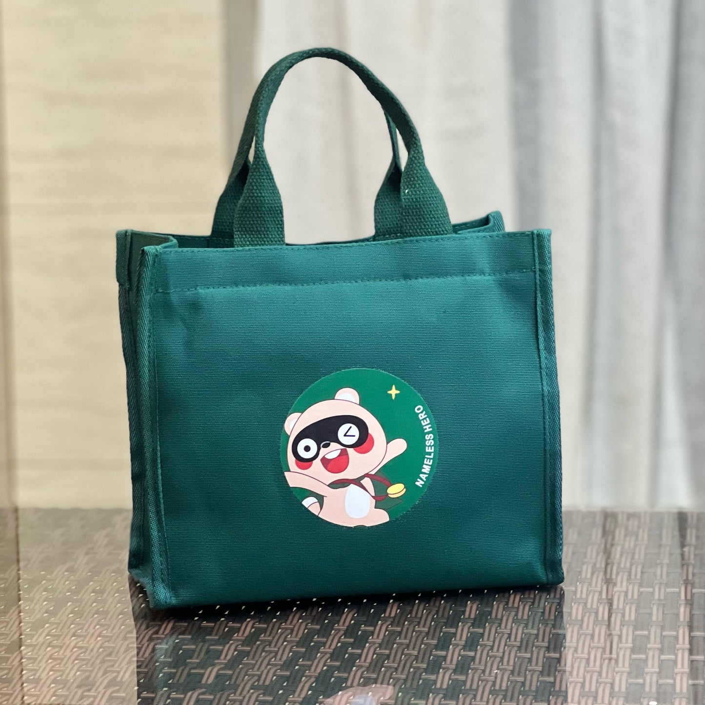 Cute Bear Lunch Box Hand Carrying Large Capacity For Handbags